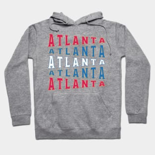 TEXT ART USA ATLANTA Hoodie